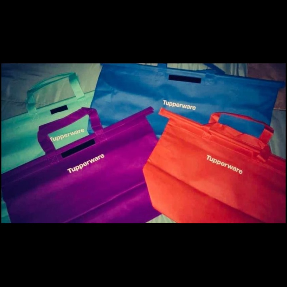 Tupperware eco bags